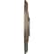 Ekena Millwork Edinburgh Ceiling Medallion (Fits Canopies up to 5 1/4"), Hand-Painted Warm Silver, 18"OD x 1 3/4"P CM18EDWSS - alternate 3